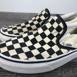VANS Classic Slip On Checkered Men’s 4.5 Women’s 6
